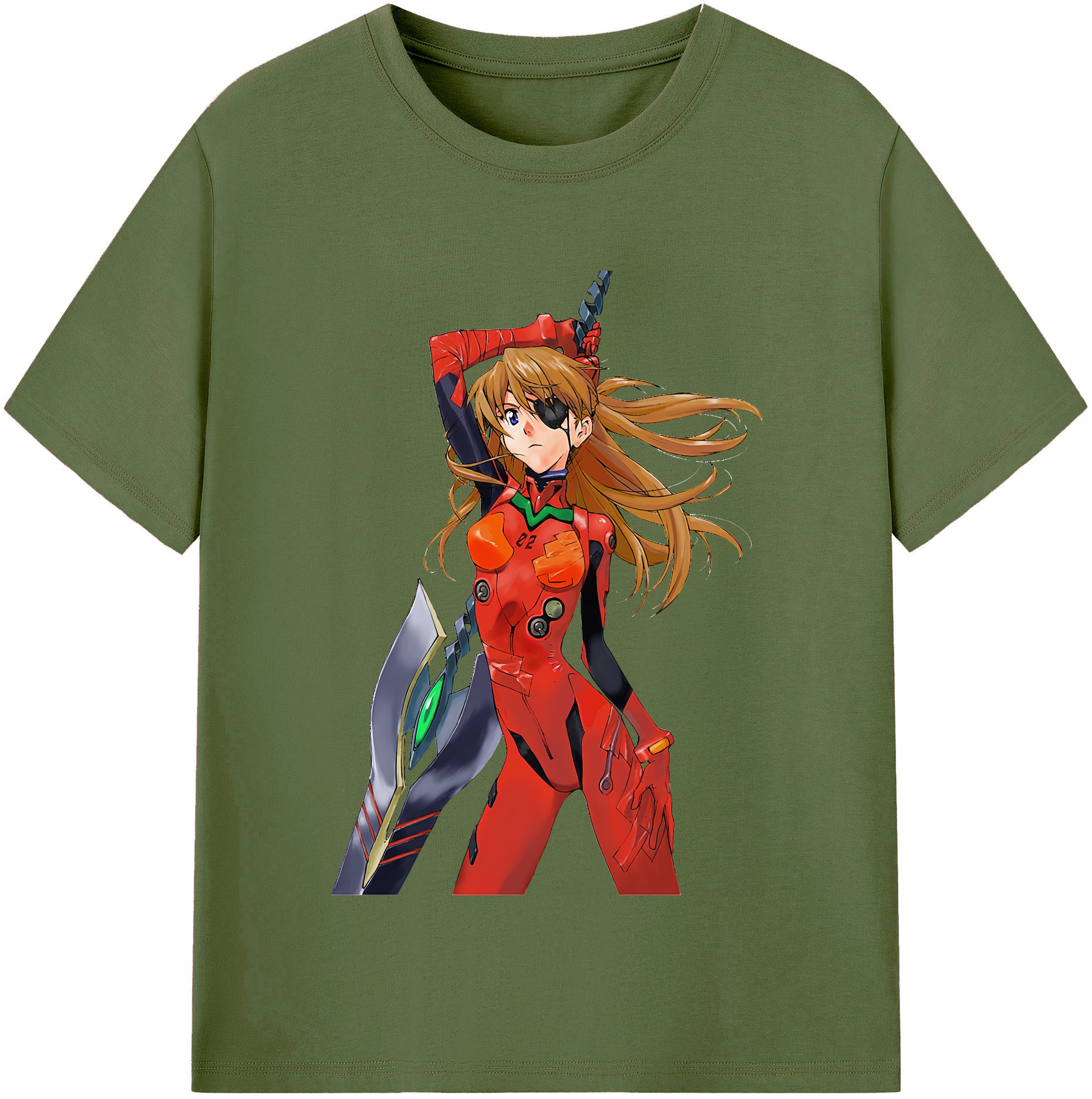 （画像用） EVA 新世紀エヴァンゲリオン 綿100％半袖Tシャツ（フロントプリント）